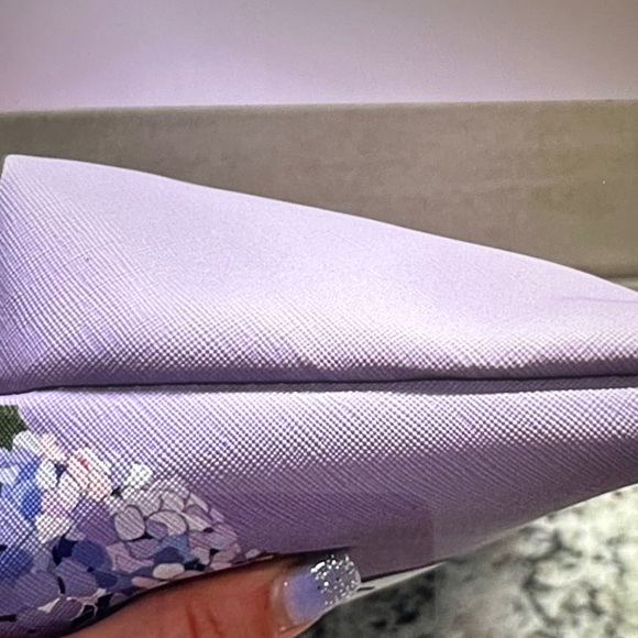 Marc Tetro Lavender Dog Print Travel Pouch - Picture 5 of 9